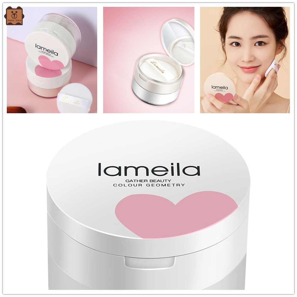[Hàng mới về] Phấn phủ Lameila kiềm dầu chống mồ hôi làm sáng da che khuyết điểm  | BigBuy360 - bigbuy360.vn