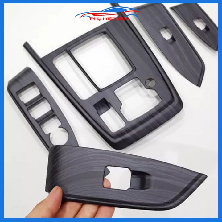 Ốp nội thất CX8, CX-8 2019-2020-2021-2022 vân đá nhựa ABS bảo vệ chống trầy xước và làm đẹp xe