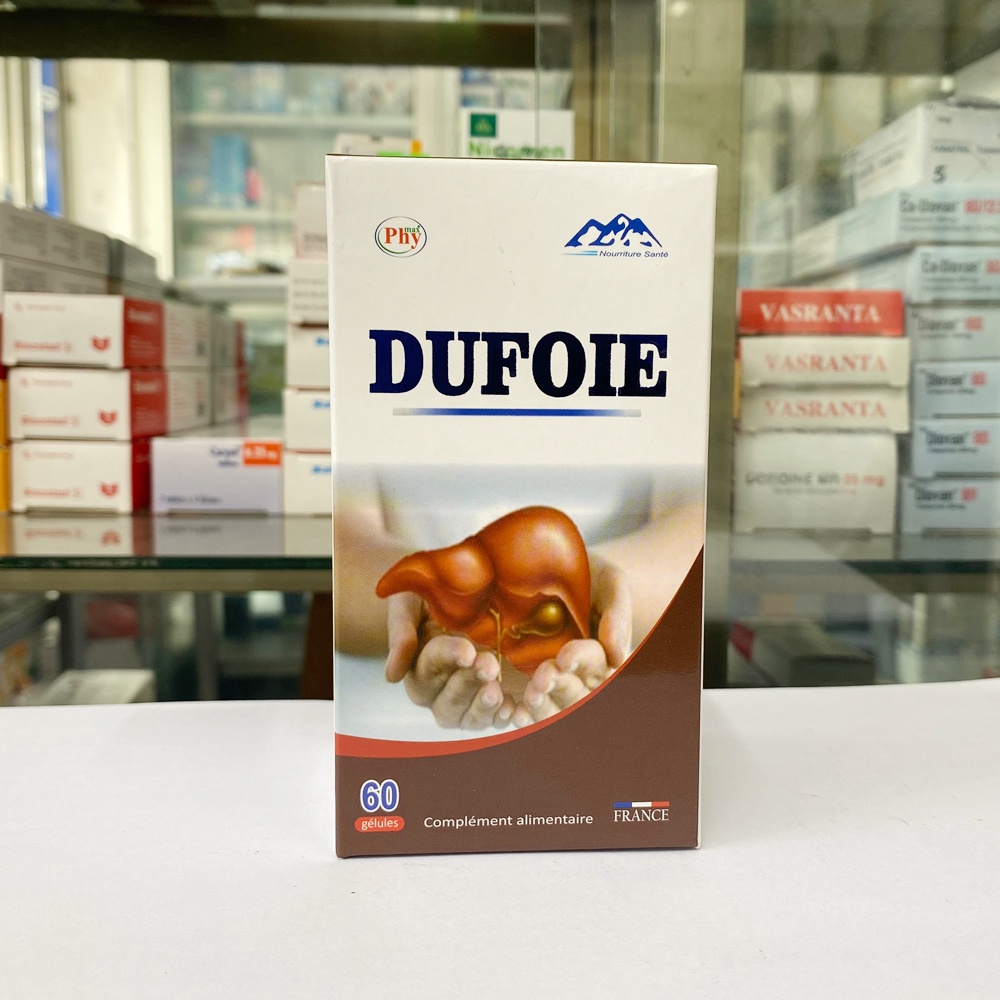 Viên Uống Dufoie Của Pháp Giúp Tăng Cường Chức Năng Gan, Thải Độc Và Bảo Vệ Tế Bào Gan (Hộp 60 viên)