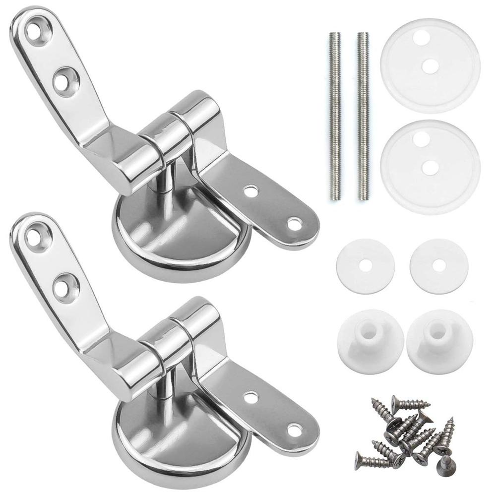 ELLSWORTH Bộ Bản Lề Toilet Bằng Nylon Kèm Ốc Vít Cố Định Thay Thế Tiện Dụng