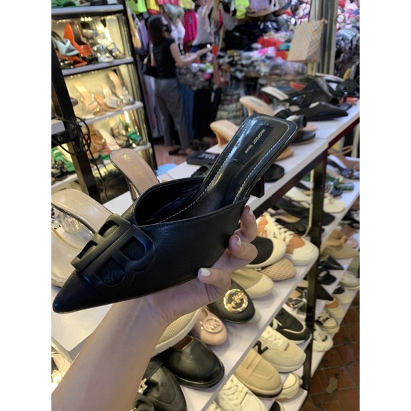 HÀNG VỀ CÓ SẴN!!!Sục da BB mũi nhọn cao gót 7p hàng có hôm siêu xinhh nhé