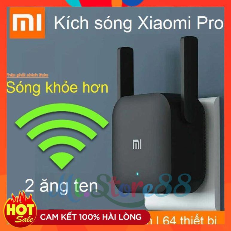 [BẢN QUỐC TẾ] Thiết bị kích sóng Xiaomi Wifi Repeater Pro 2 tốc độ 300mbps | XIAOMI ECOSYSTEM STORE