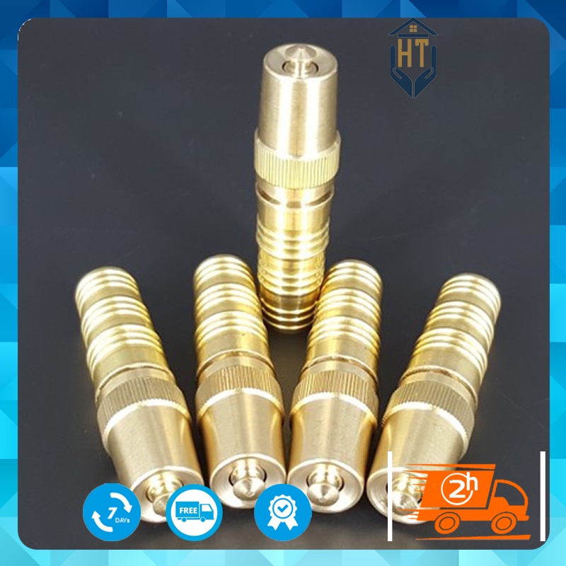 Vòi xịt tăng áp rửa xe, tưới cây đồng thau lõi lớn