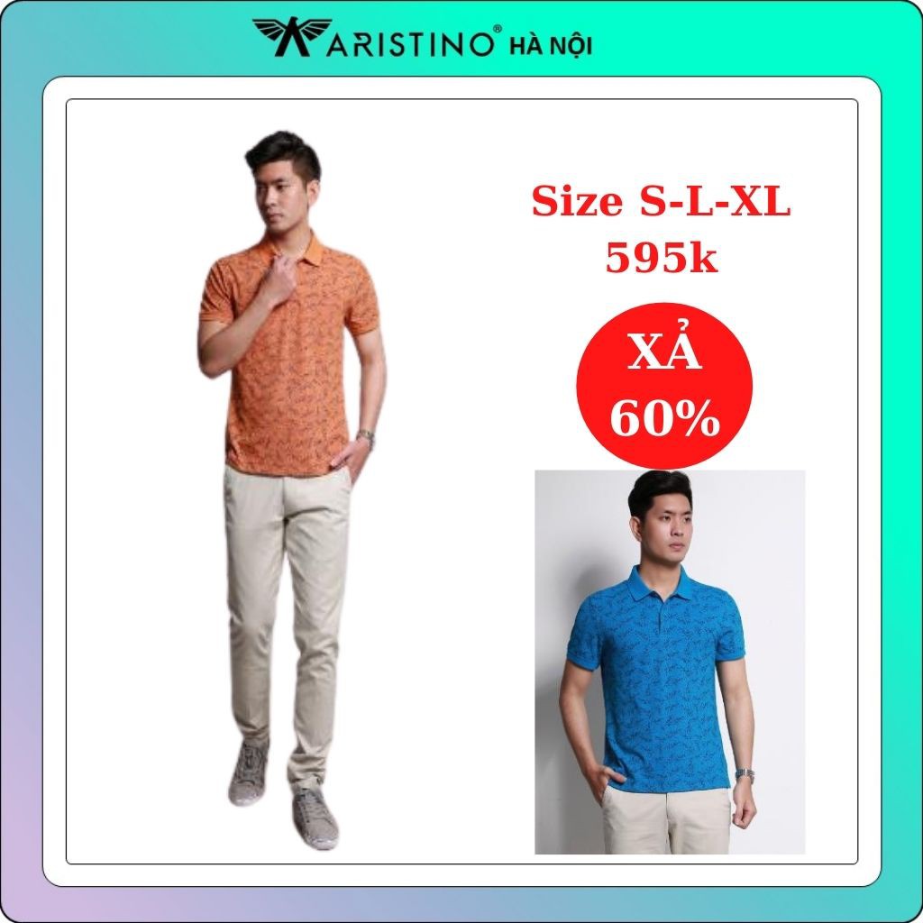 Áo polo nam áo thun nam cao cấp ARISTINO- slim- S-M-L-XL-Aps041s8