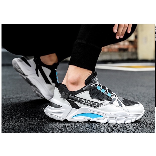 Giày Thể Thao Nam S058 Tăng Chiều Cao Kiểu Dáng Năng Động(s)