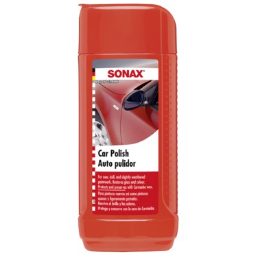 Sonax Car Polish Auto Pulidor 300100- Kem đánh bóng và phục hồi sơn mờ, xước của xe.