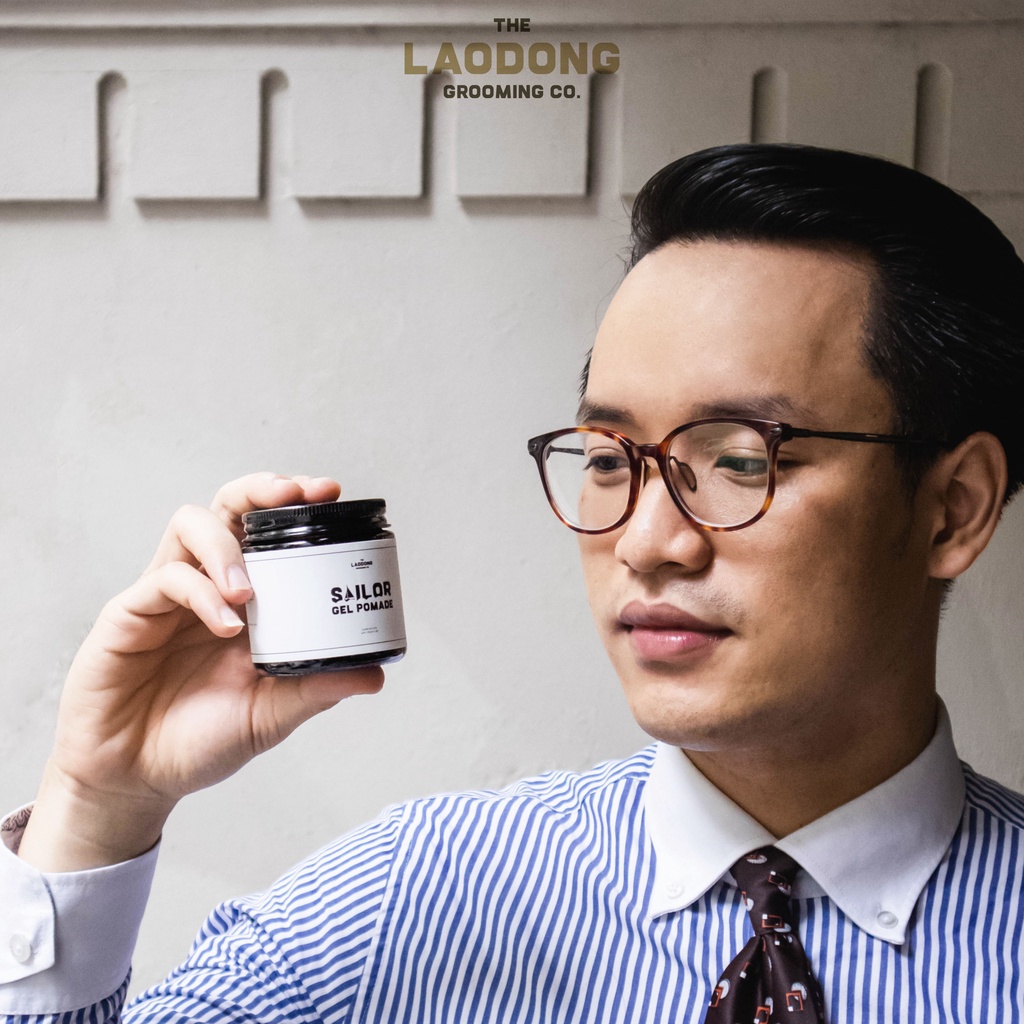 Sáp vuốt tóc nam Laodong Sailor Gel Pomade 100g