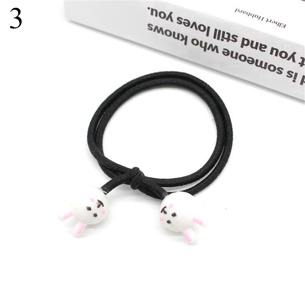 Dây cột tóc kiểu dáng hoạt hình dễ thương phong cách Hàn Quốc cho nữ