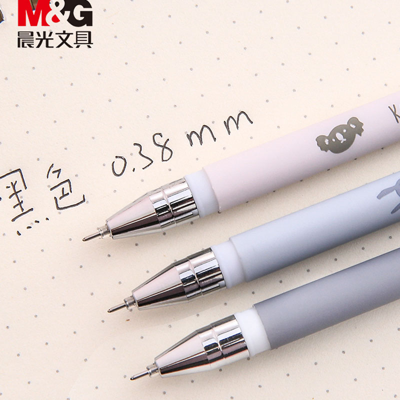 Bút Mực Nước Hình Thỏ Đáng Yêu 0.38mm Agp175Y1