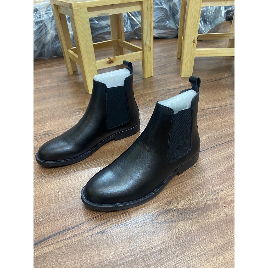 Chelsea boots classic mũi tròn