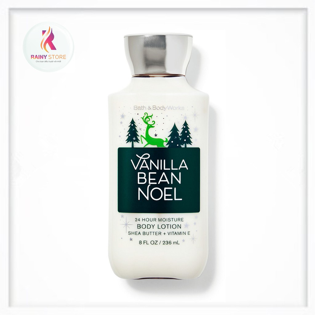 Sữa dưỡng thể Bath &amp; Body Works Vanilla Bean Noel 236ml