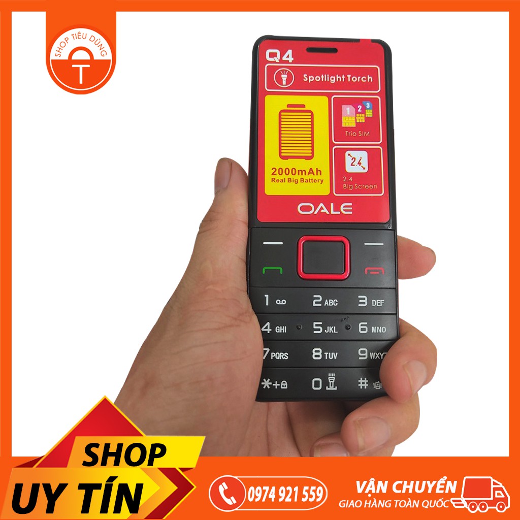 Điện thoại 3 sim 3 sóng online Q4 - Hàng công ty