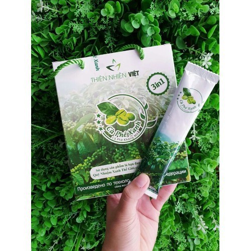Sỉ 3 Hộp Cafe Xanh Kháng Mỡ 1 hộp 10 gói | BigBuy360 - bigbuy360.vn