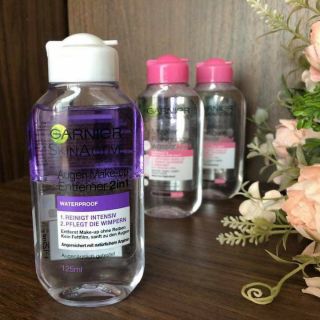 Nước tẩy trang mắt và môi Garnier Augen Make-up Entferner 2 in 1