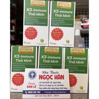 X3 immune tăng sức đề kháng hộp 30 viên