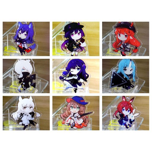(Mica trong acrylic) Móc khóa Arknights quà tặng xinh xắn dễ thương in hình anime chibi nhiều mẫu M08