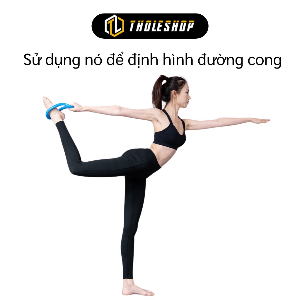 [SALE] Vòng Tập Yoga - Dụng Cụ Hỗ Trợ Tập Yoga Myring Pilates, Massage, Giãn Lưng, Vai 8298