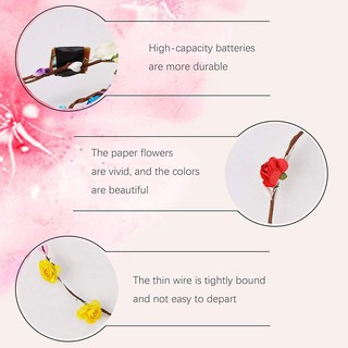7 vòng hoa đèn LED 10 bóng đội đầu