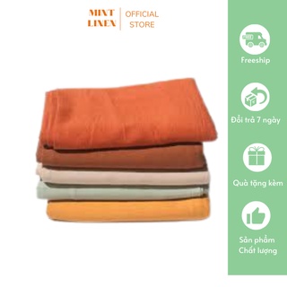 Vải linen bột cao cấp Mint Linen may áo dài túi vải đầm vest jumsuit nữ