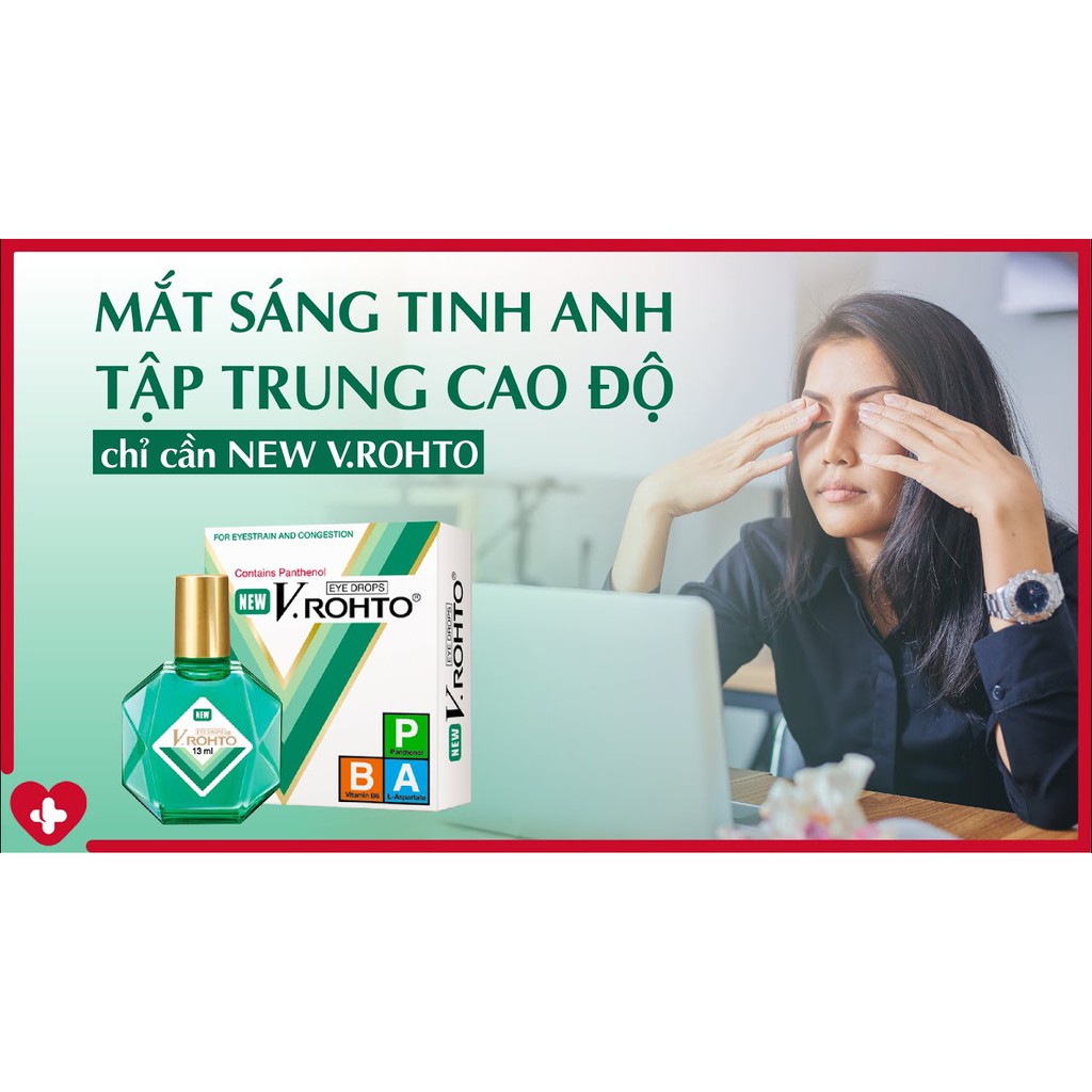 V.ROHTO NEW - NHỎ MẮT 13ML