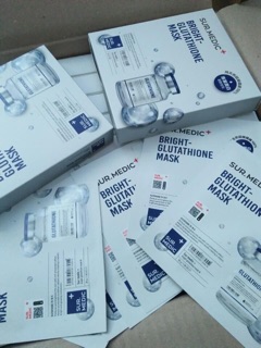 Mặt nạ trắng da 𝑺𝒖𝒓.𝑴𝒆𝒅𝒊𝒄 BRIGHT GLUTATHIONE MASK