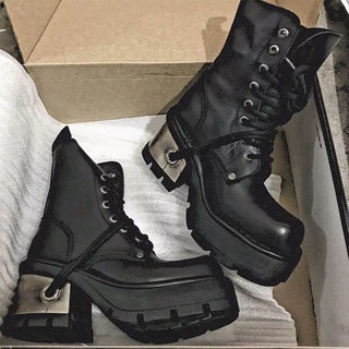 Boots L37 high and chic đế đính sắt cao 8cm
