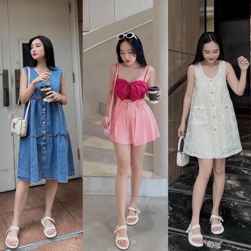 SANDAL MÓC KHOÁ VUÔNG NHẬP QUẢNG CHÂU ( S223 S224 )u