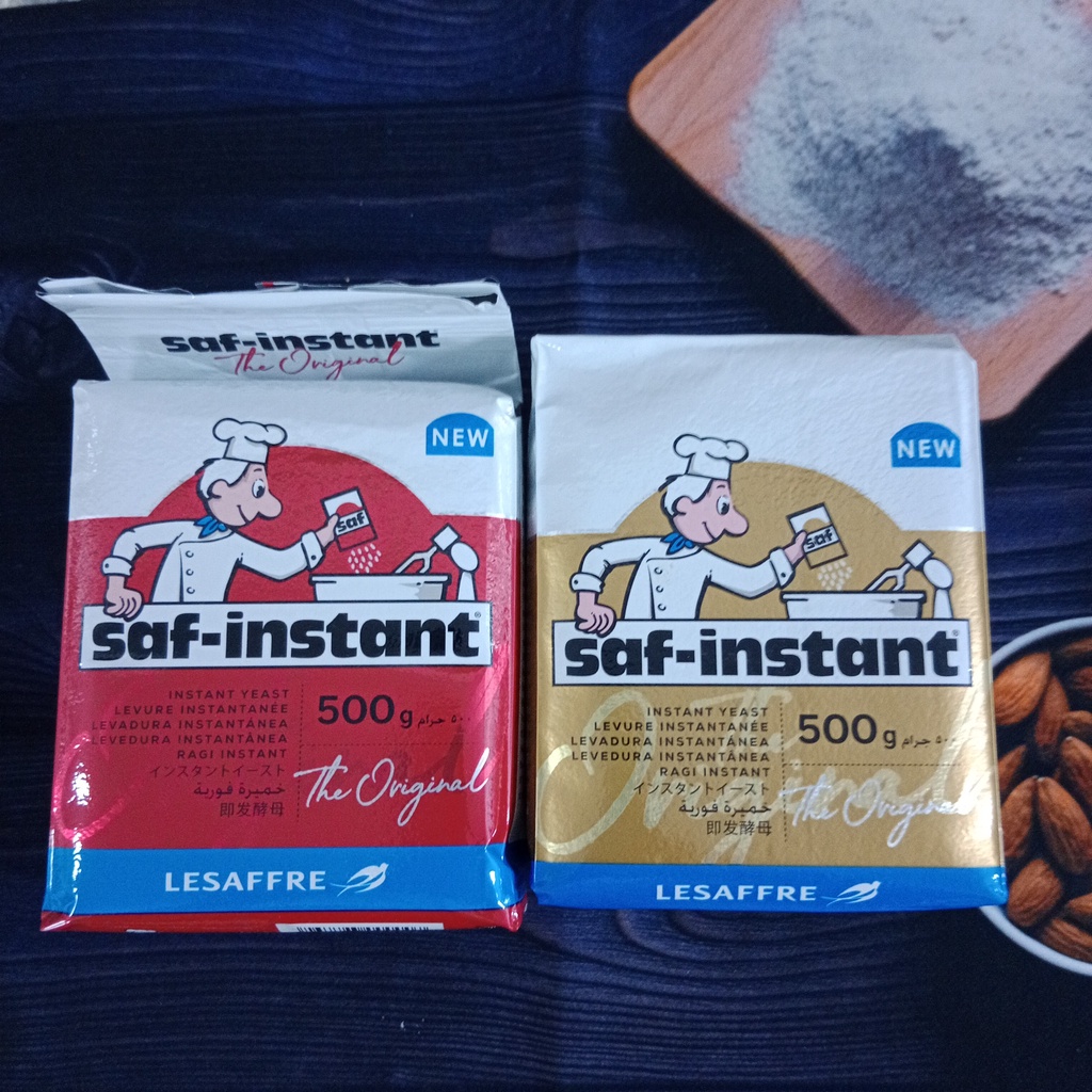 Men Khô Đầu Bếp Ngọt Vàng, Đỏ / Men Nở Đầu Bếp SAF-INSTANT