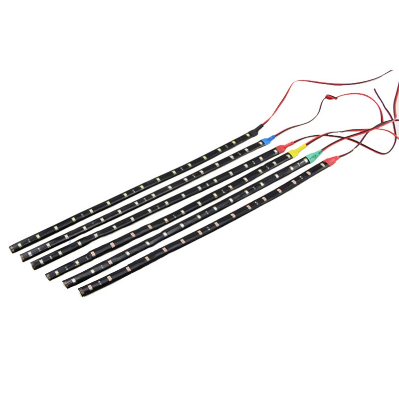 1 Dải Đèn LED Trang Trí Xe Hơi 12V 15 SMD 30CM