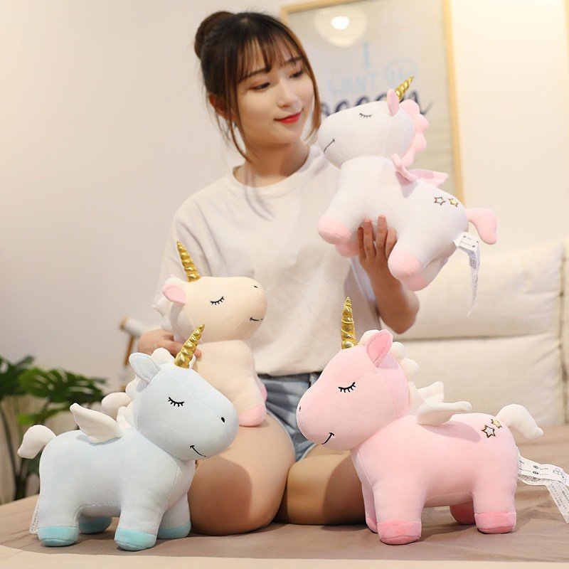 GẤU BÔNG NGỰA PONY XUẤT DƯ Size:30*33cm