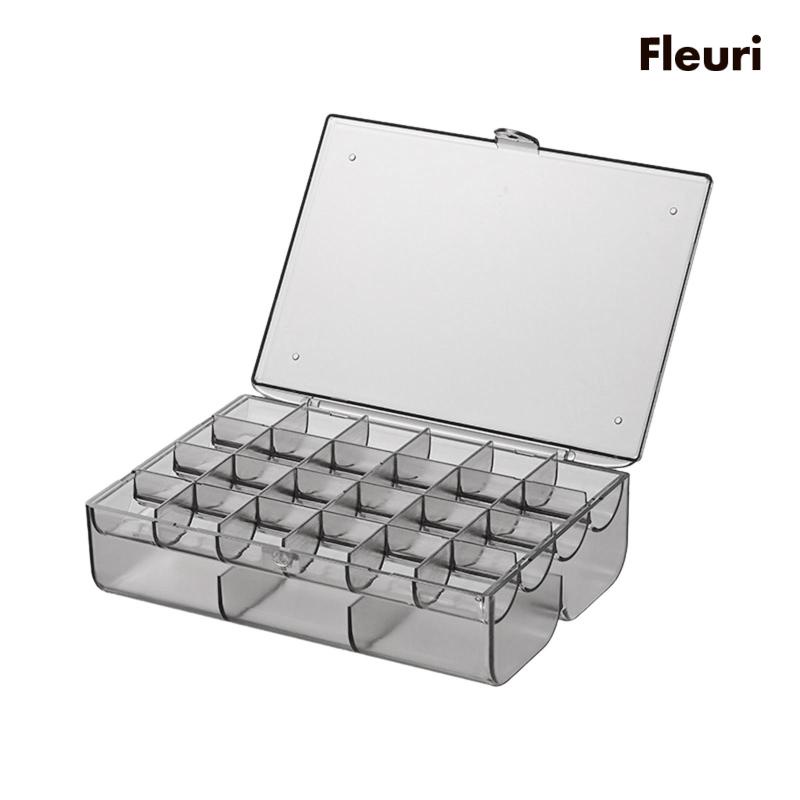 Hộp Đựng Trang Sức Trong Suốt 2 Tầng Cỡ Lớn Cho Nữ