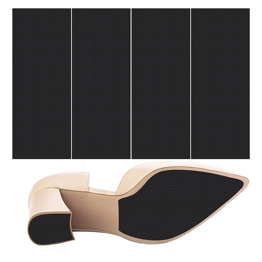 Miếng Dán Đế Giày Bằng Cao Su Gọn Nhẹ Chống Trượt &amp; Mài Mòn Cho Người Lớn