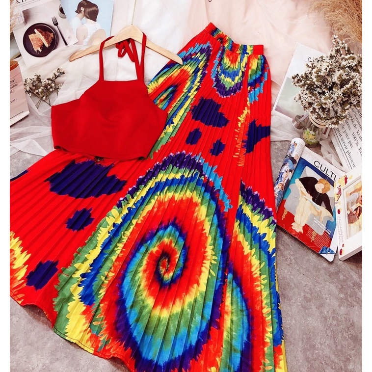 set maxi cầu vồng