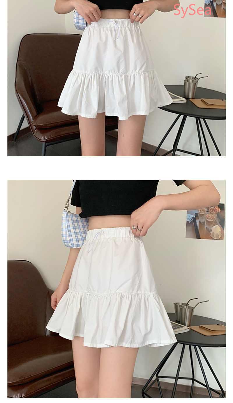 Chân Váy Chữ A Lưng Cao Phối Dây Rút Thời Trang Mùa Hè Cho Nữ | BigBuy360 - bigbuy360.vn
