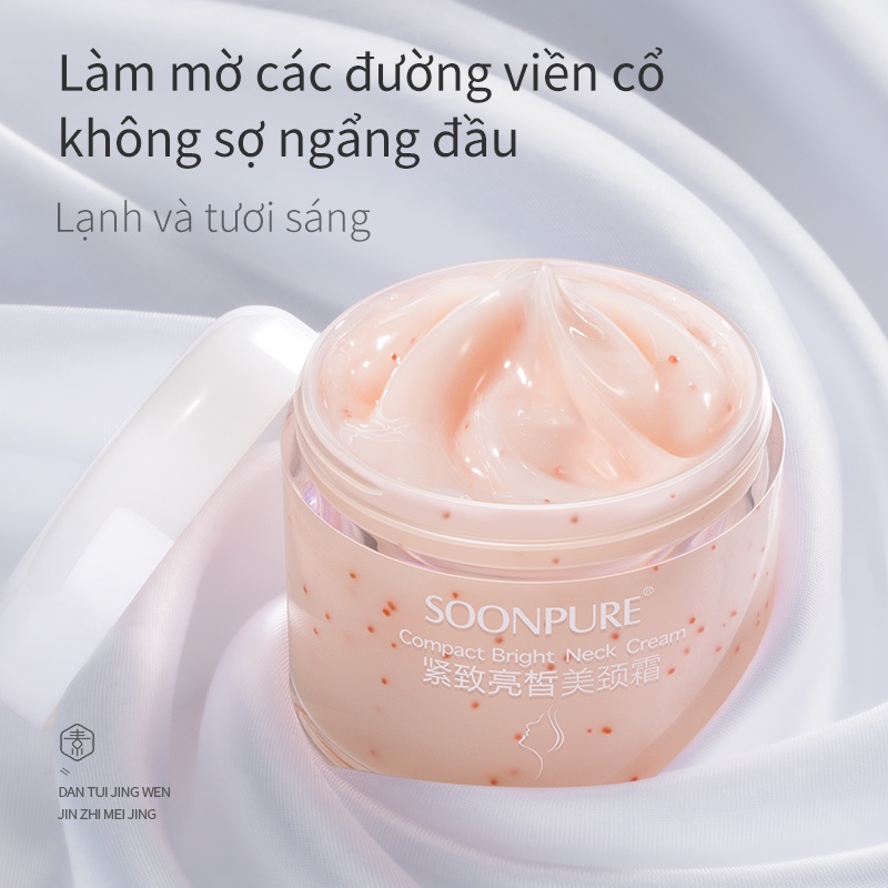 Kem dưỡng da vùng cổ SOON PURE Chống lão hóa Nâng cơ Làm săn chắc Da vùng cổ 150g