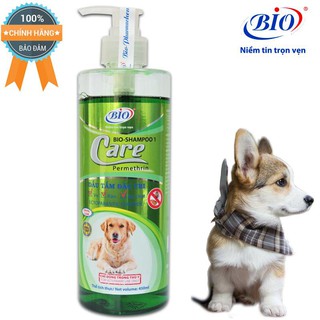 Sữa Tắm Cho Thú Cưng Bị Ve, Rận Bio Care 450ml-79302