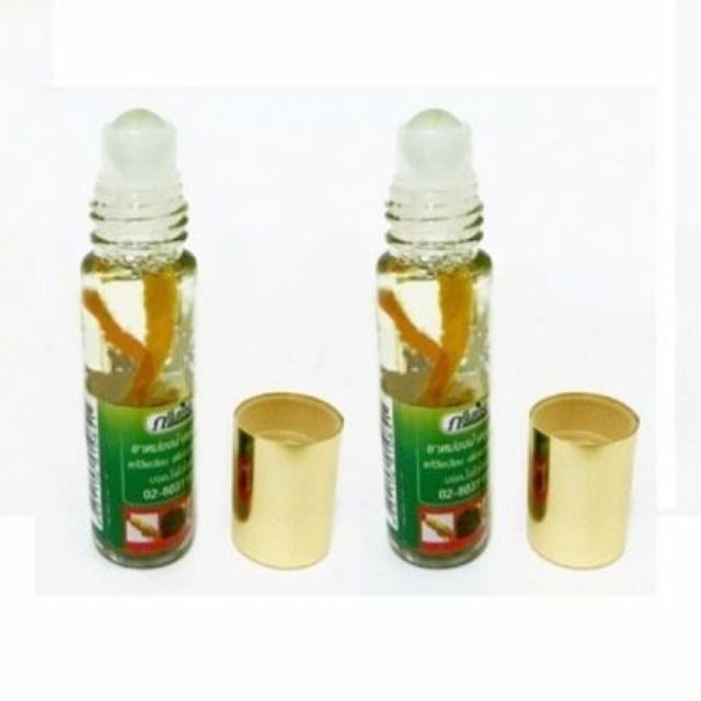 Combo 2 Chai Dầu Gió Thảo Dược Green Herb Oil 8ml Thái Lan