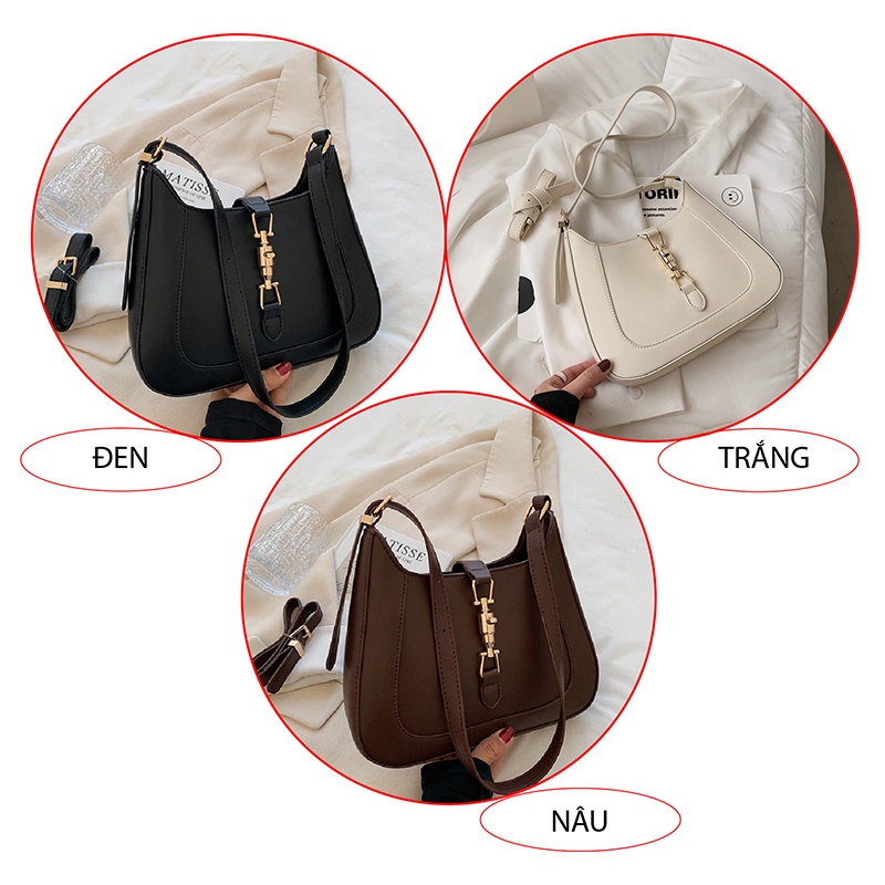 Túi Xách Nữ Đeo Chéo Đeo Vai Dáng Công Sở Thời Trang Phong Cách Ulzzang Da Cao Cấp Cực Đẹp TX62