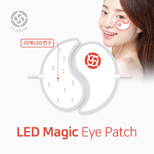 Máy massage xóa nhăn đèn led CLAIGIO LED Magic Eye Patch