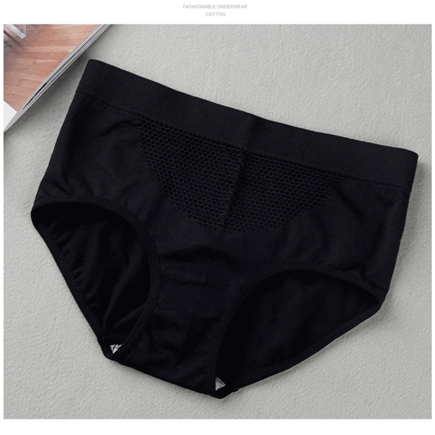 Quần lót nữ cotton freesize ôm bụng nâng mông có túi zip cho 40-63kg KIMCHIBIKINI kháng khuẩn thông hơi xuất nhật QL002