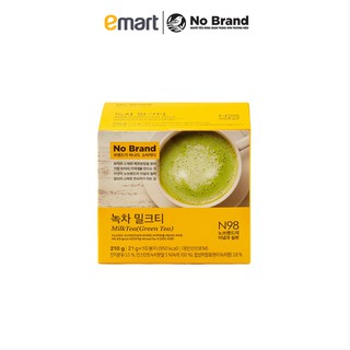 Trà Sữa Vị Trà Xanh No Brand Hộp 210g 10 Gói - Emart VN