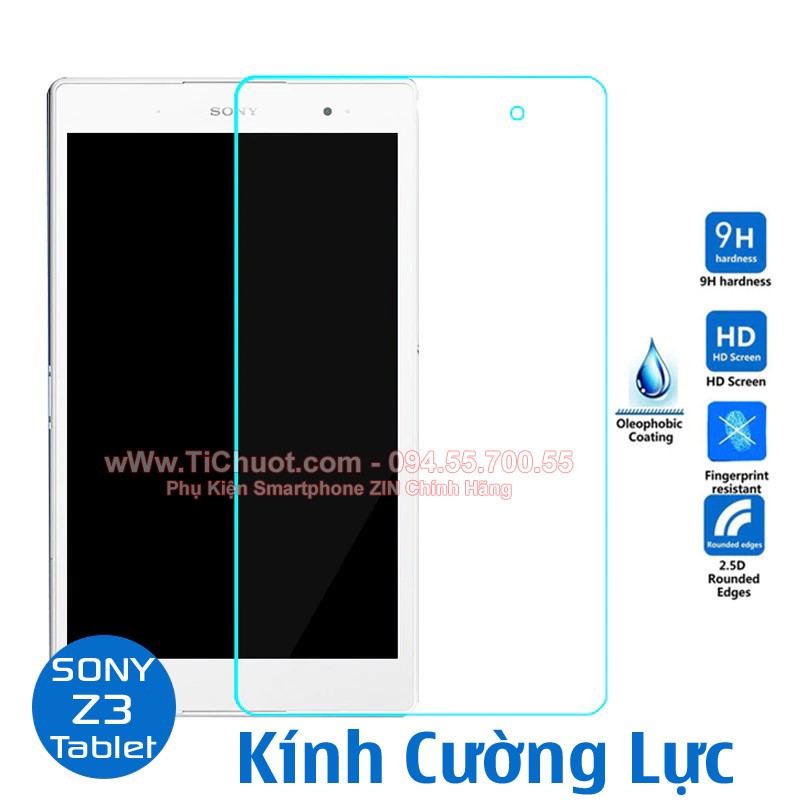 Kính Cường Lực MTB SONY Z3 Tablet Compact 9H-0.26mm