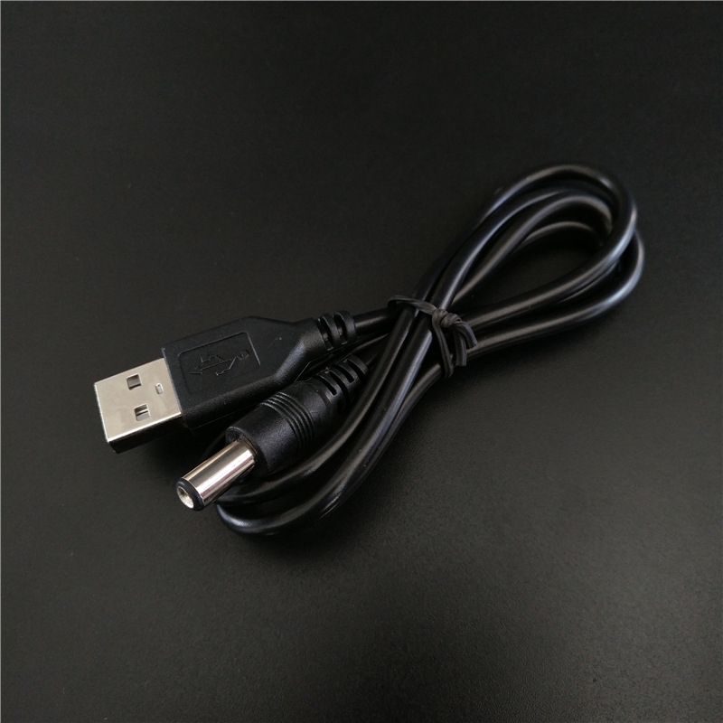 Dây sạc USB tới  DC5.5 x 2.1mm