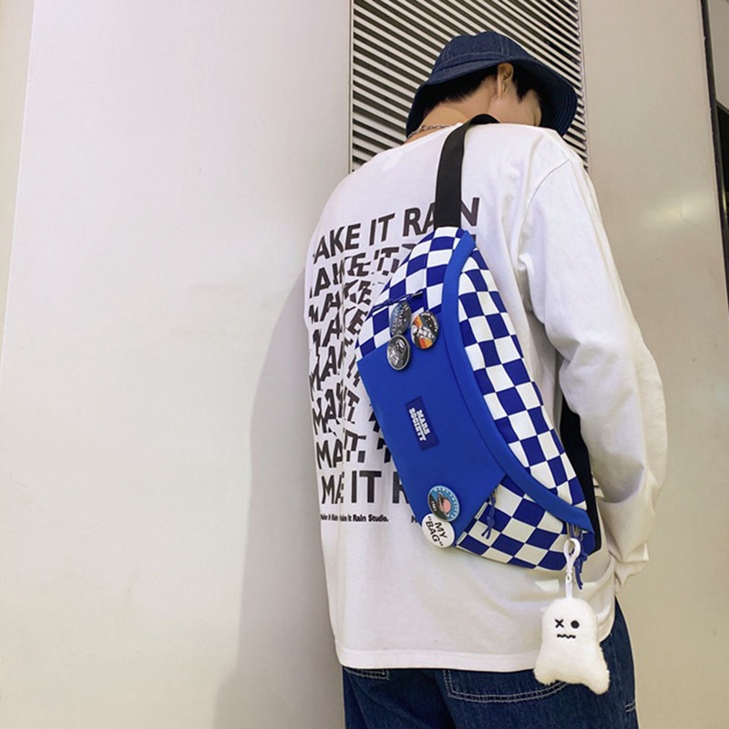 Túi đeo trước ngực/đeo hông IELGY phong cách thời trang Nhật Bản cá tính dành cho nữ