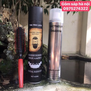 [ Tặng Lược ] Combo 2 Gôm Xịt Tóc SUAVECITO + THE PRO LOCK 420ml