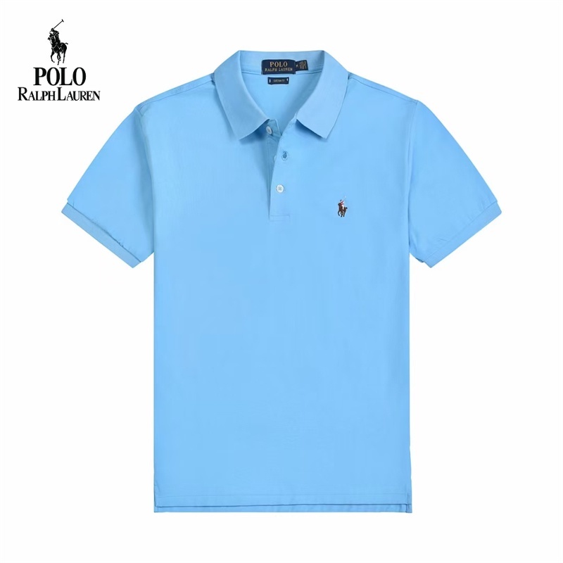 Áo Thun Polo Ralph Laurens Ngắn Tay Có 3 Nút Thời Trang Dành Cho Nam