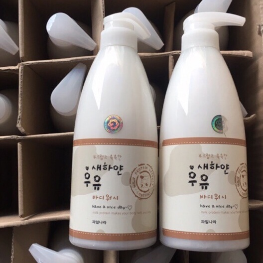 Sữa Tắm Welcos Body Wash Welcos White Milk For Body 740ml