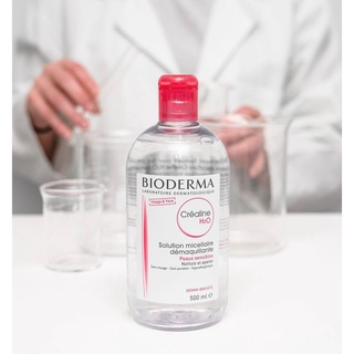 Tẩy trang bioderma hồng 500ml