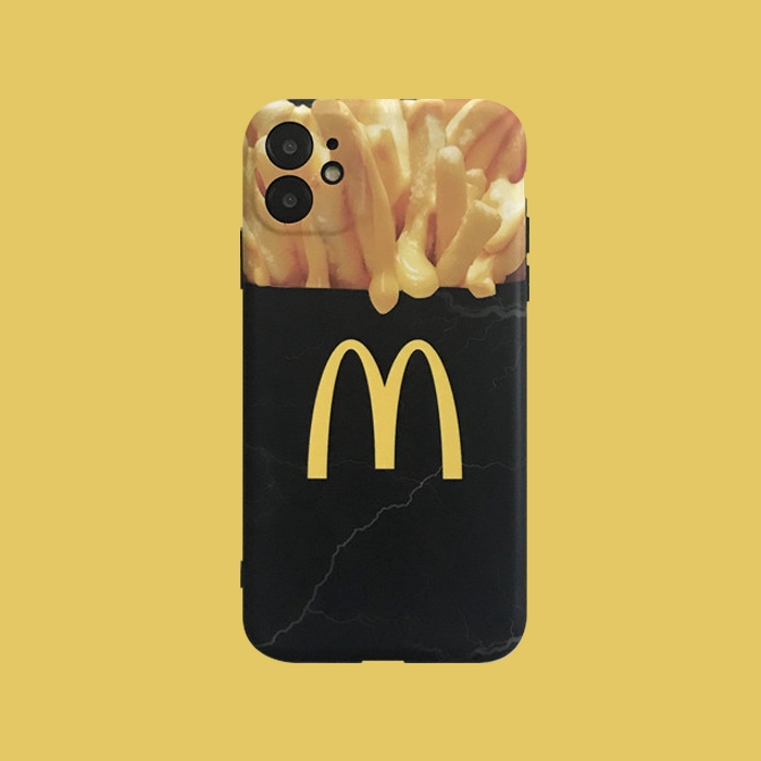 Ốp Điện Thoại In Hình Khoai Tây Mcdonald's Cho Iphone 11 Pro Max I7 I8 Plus Xr Xs Max Se 2020