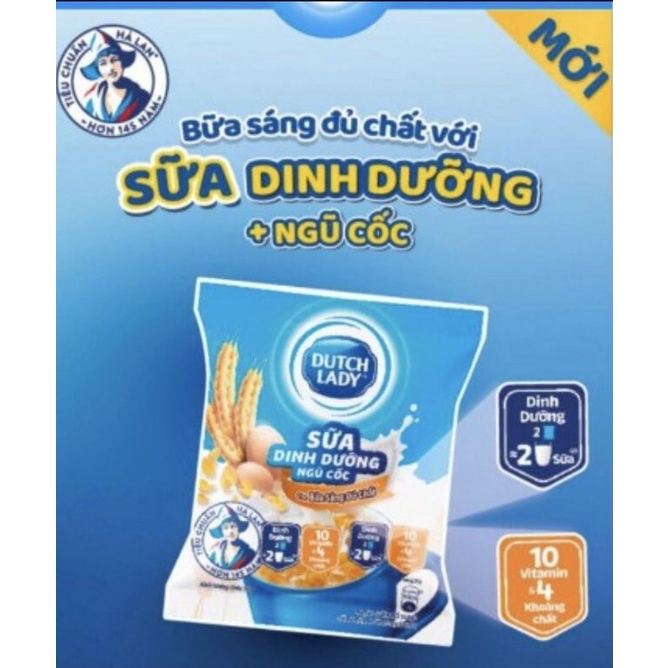 Sữa dinh dưỡng ngũ cốc cô gái hà lan  25g/gói